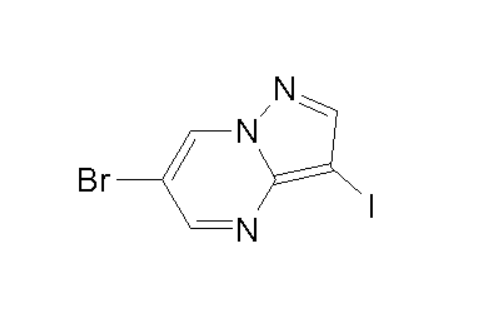 6-Bromo-3-iodopyrazolo[1,5-a]pyrimidine,6-Bromo-3-iodopyrazolo[1,5-a]pyrimidine