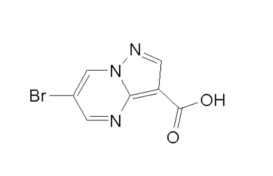 6-Bromopyrazolo[1,5-a]pyrimidine-3-carboxylic acid,6-Bromopyrazolo[1,5-a]pyrimidine-3-carboxylic acid