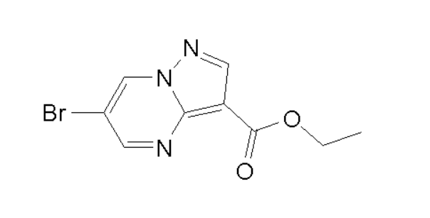 Ethyl 6-bromopyrazolo[1,5-a]pyrimidine-3-carboxylate,Ethyl 6-bromopyrazolo[1,5-a]pyrimidine-3-carboxylate