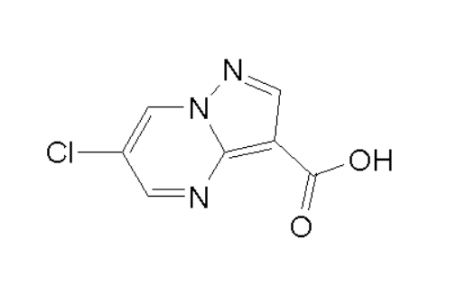 6-Chloropyrazolo[1,5-a]pyrimidine-3-carboxylic acid,6-Chloropyrazolo[1,5-a]pyrimidine-3-carboxylic acid