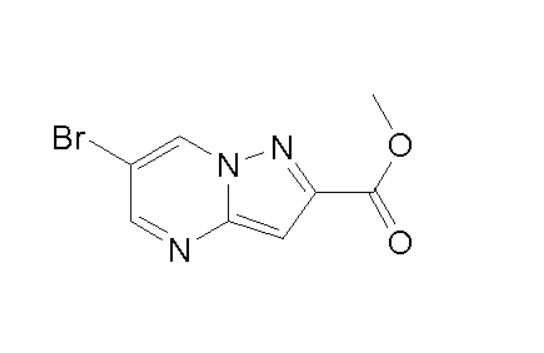 Methyl 6-bromopyrazolo[1,5-a]pyrimidine-2-carboxylate,Methyl 6-bromopyrazolo[1,5-a]pyrimidine-2-carboxylate