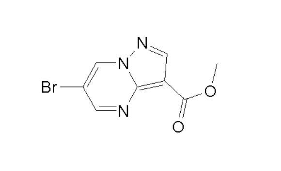 Methyl 6-bromopyrazolo[1,5-a]pyrimidine-3-carboxylate,Methyl 6-bromopyrazolo[1,5-a]pyrimidine-3-carboxylate