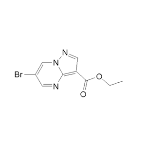Ethyl 6-bromopyrazolo[1,5-a]pyrimidine-3-carboxylate,Ethyl 6-bromopyrazolo[1,5-a]pyrimidine-3-carboxylate