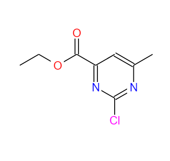 2-氯-6-甲基嘧啶-4-羧酸乙酯,ethyl 2-chloro-4-methylpyrimidine-6-carboxylate