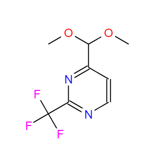 4-二甲氧甲基-2-三氟甲基嘧啶,4-Dimethoxymethyl-2-(trifluoromethyl)pyrimidine