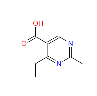 4-乙基-2-甲基嘧啶-5-甲酸,4-ethyl-2-methylpyrimidine-5-carboxylic acid