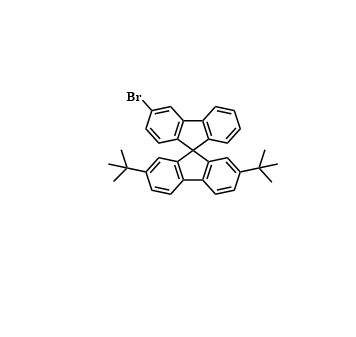 3′-溴-2,7-二叔丁基-9,9′-螺二[9H-芴],3′-Bromo-2,7-bis(1,1-dimethylethyl)-9,9′-spirobi[9H-fluorene]