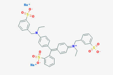 食用合成色素亮蓝标准溶液,Erioglaucine disodium salt