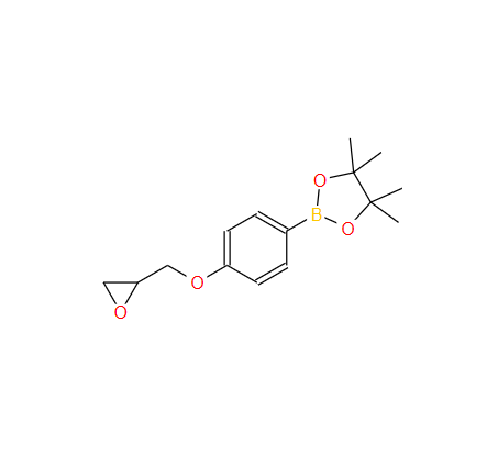 4-(环氧乙烷-2-基甲氧基)苯基硼酸频哪醇酯,4,4,5,5-TETRAMETHYL-2-(4-(OXIRAN-2-YLMETHOXY)PHENYL)-1,3,2-DIOXABOROLANE