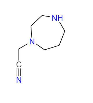 1-氰基甲基高哌嗪,1-Cyanomethylhomopiperazine