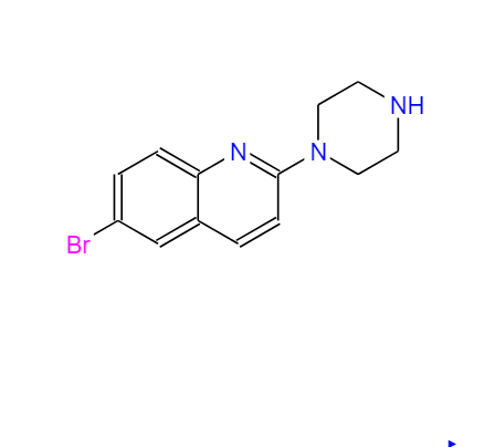 6-溴-2-(1-哌嗪基)-喹啉,6-BROMO-2-PIPERAZIN-1-YL-QUINOLINE