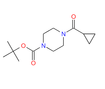 4-(环丙烷羰基)哌嗪-1-羧酸叔丁酯,tert-butyl 4-(cyclopropylcarbonyl)-1-piperazinecarboxylate