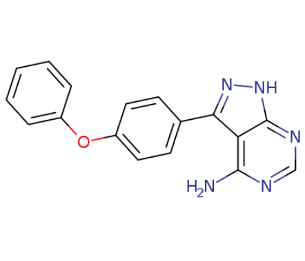 3-(4-苯氧基苯基)-1H-吡唑并[3,4-d]嘧啶-4-胺,3-(4-Phenoxyphenyl)-1H-pyrazolo[3,4-d]pyrimidin-4-amine