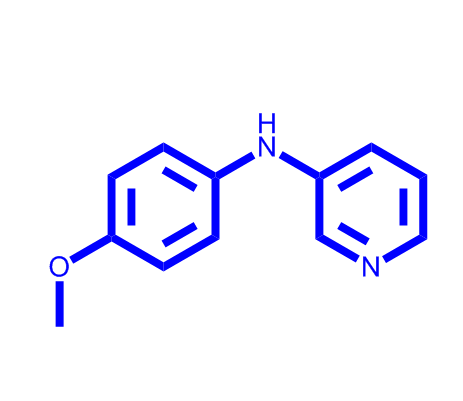 N-(4-甲氧基苯基)吡啶-3-胺,3-Pyridinamine,N-(4-methoxyphenyl)-(9CI)