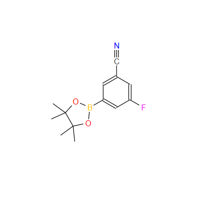 3-氰基-5-氟苯硼酸頻哪醇酯,3-Cyano-5-fluorobenzeneboronic acid pinacol ester, 96%