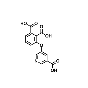 3-((5-carboxypyridin-3-yl)oxy)phthalic acid,3-((5-carboxypyridin-3-yl)oxy)phthalic acid