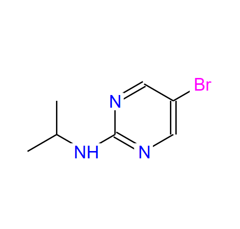 2-异丙氨基-4-溴嘧啶,5-BROMO-2-(ISOPROPYLAMINO)PYRIMIDINE