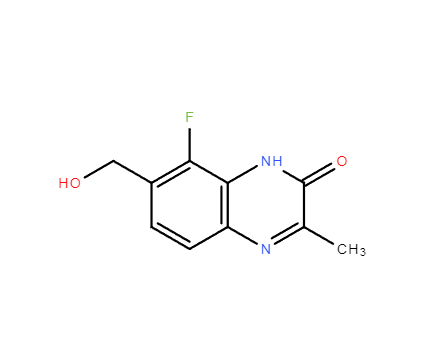8-氟-7-(羟甲基)-3-甲基喹喔啉-2(1H)-酮,8-Fluoro-7-(hydroxymethyl)-3-methylquinoxalin-2(1H)-one