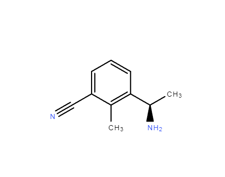 (R)-3-(1-氨基乙基)-2-甲基芐腈,(R)-3-(1-Aminoethyl)-2-methylbenzonitrile