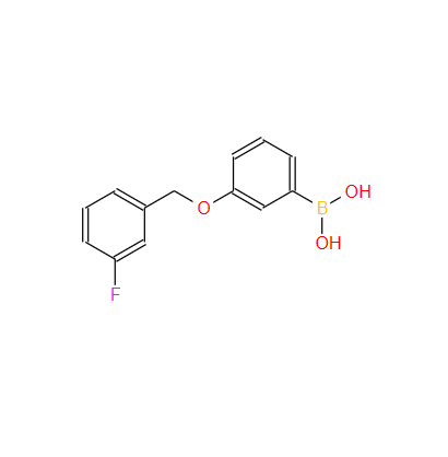 3-(3'-氟苄氧基)苯基硼酸,3-(3'-FLUOROBENZYLOXY)PHENYLBORONIC ACID