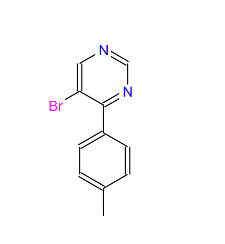 5-溴-4-P-甲苯基嘧啶,5-Bromo-4-(4-methylphenyl)pyrimidine