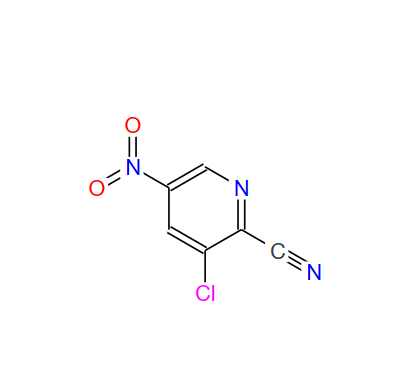 3-氯-5-硝基-2-吡啶甲腈,3-Chloro-5-nitropicolinonitrile