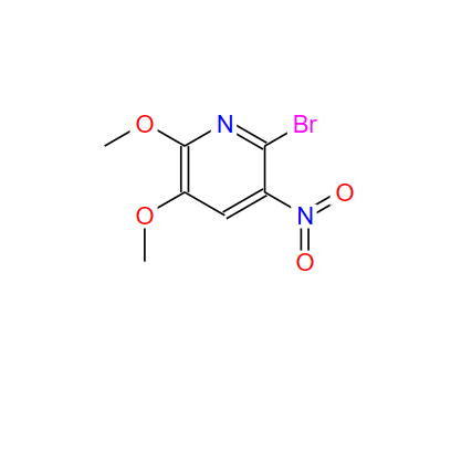 2-溴-5,6-二甲氧基-3-硝基吡啶,2-Bromo-5,6-dimethoxy-3-nitropyridine