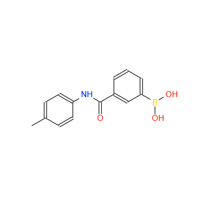 (3-(对-苯甲基氨基甲酰)苯基)硼酸,(3-(p-tolylcarbaMoyl)phenyl)boronic acid