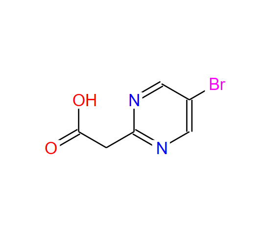 (5-溴嘧啶-2-基)乙酸,(5-Bromopyrimidin-2-yl)acetic acid