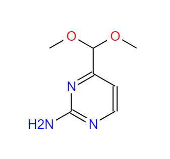 2-氨基-4-二甲氧基甲基嘧啶,4-Dimethoxymethylpyrimidin-2-ylamine