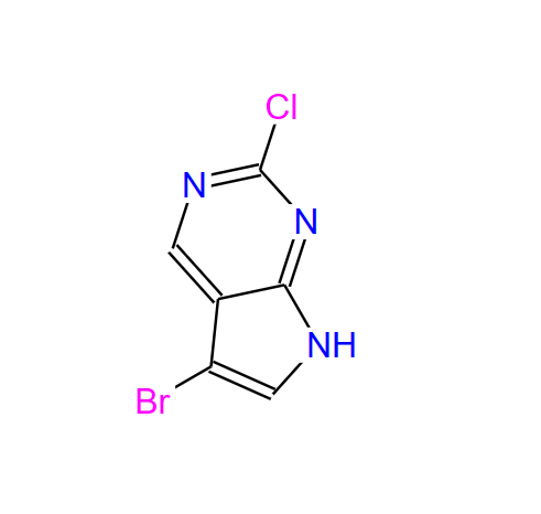 5-溴-2-氯-7H-吡咯并[2,3-D]嘧啶,5-Bromo-2-chloro-7H-pyrrolo[2,3-d]pyrimidine