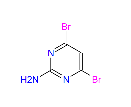 2-氨基-4,6-二溴嘧啶,2-AMINO-4,6-DIBROMOPYRIMIDINE