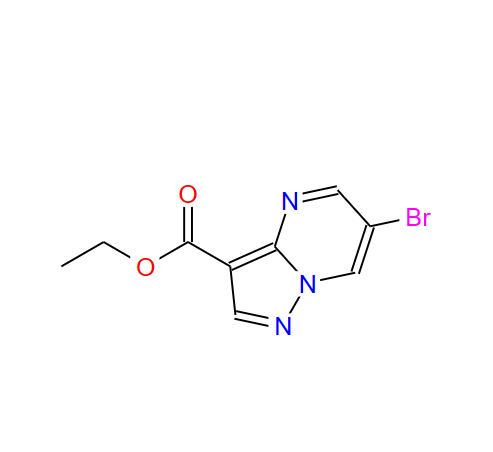 6-溴吡唑并[1,5-A]嘧啶-3-羧酸乙酯,ETHYL 6-BROMOPYRAZOLO[1,5-A]PYRIMIDINE-3-CARBOXYLATE