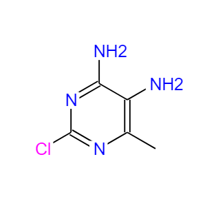 2-氯-6-甲基嘧啶-4,5-二胺,2-chloro-6-methylpyrimidine-4,5-diamine