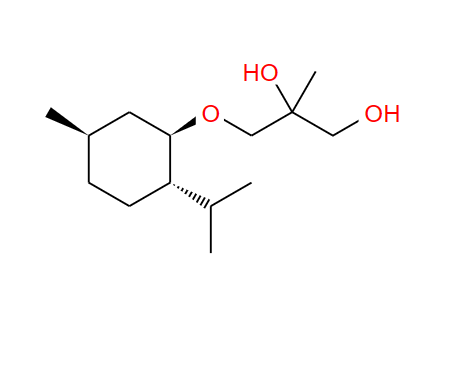3-(L-薄荷氧基)-2-甲基-1,2-丙二醇,3-(L-MENTHOXY)-2-METHYLPROPANE-1,2-DIOL
