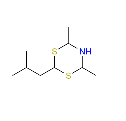2-异丁基-4,6-二甲基二氢-l,3,5-二噻嗪,2-Isobutyl-4,6-dimethyldihydro-4H-1,3,5-dithiazine