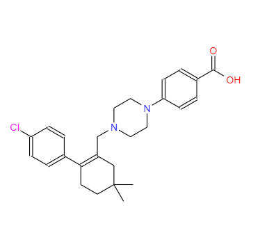 4-[4-[[2-(4-氯苯基)-5,5-二甲基-1-环己烯]甲基]-1-哌嗪基]苯甲酸,4-[4-[[2-(4-Chlorophenyl)-5,5-dimethyl-1-cyclohexen-1-yl]methyl]-1-piperazinyl]benzoic Acid