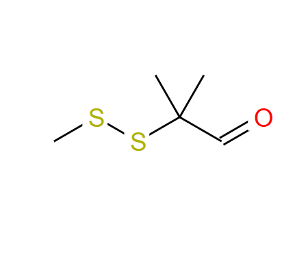 2-(甲基二硫)-異丁醛,2-(METHYLDITHIO)-ISOBUTYRALDEHYDE