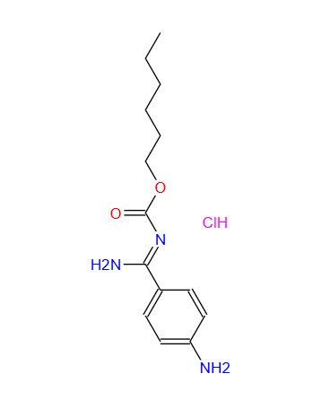 达比加群酯中间体4,hexyl aMino(4-aMinophenyl)MethylenecarbaMate hydrochloride