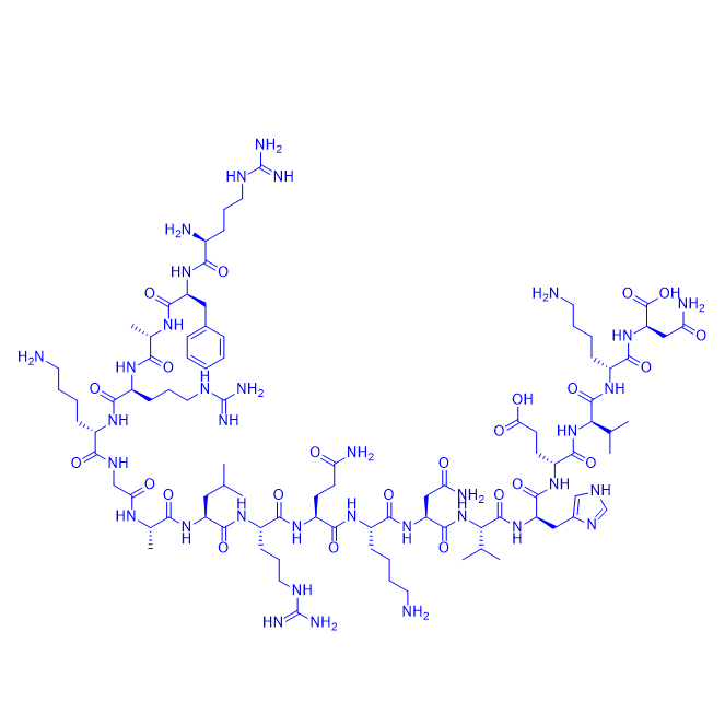 蛋白激酶 C (PKC) 伪底物肽抑制剂多肽,Protein Kinase C (19-36); Protein Kinase C Selective Inhibitor Protein
