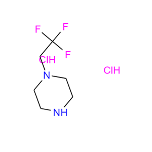 1-(2,2,2-三氟乙基)哌嗪二盐酸盐 13349-91-2