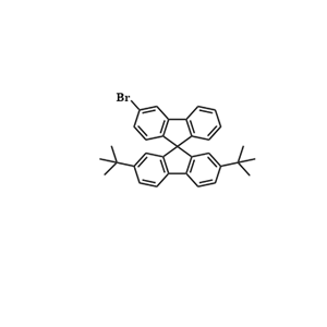3′-溴-2,7-二叔丁基-9,9′-螺二[9H-芴]；2254697-59-9