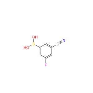 3-氰基-5-氟-苯基硼酸；304858-67-1