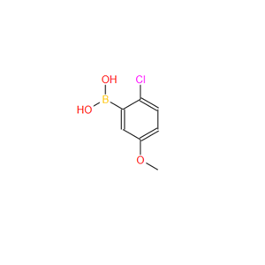 2-氯-5-甲氧基苯硼酸；89694-46-2