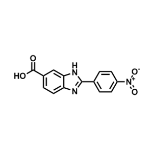 2-(4-硝基苯基)-1H-1,3-苯并二唑-6-羧酸