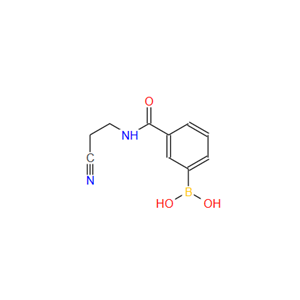 3-(2-氰基乙基甲酰氨)苯基硼酸；762262-11-3
