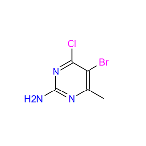 	5-溴-4-氯-6-甲基-2-嘧啶胺