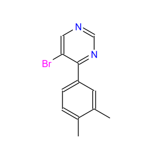 5-溴-4-(3,4-二甲基苯基)嘧啶,5-Bromo-4-(3,4-dimethylphenyl)pyrimidine