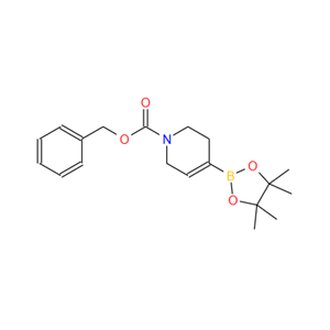 N-苄氧羰基-3,6-二氢-2H-吡啶-4-硼酸频哪醇酯,4-(4,4,5,5-TETRAMETHYL-[1,3,2]DIOXABOROLAN-2-YL)-3,6-DIHYDRO-2H-PYRIDINE-1-CARBOXYLIC ACID BENZYL ESTER