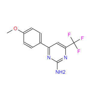 519056-51-0 4-(4-甲氧苯基)-6-三氟甲基嘧啶-2-胺